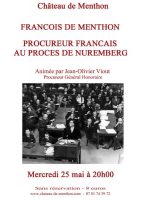 Conférence historique "François de Menthon, procureur français au procès de Nuremberg"