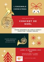 Concert de Noël "Ensemble Cornicîmes"