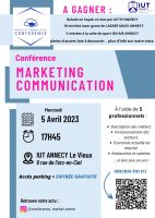 Conférence des métiers du marketing et de la communication