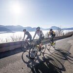 Tour du lac par les cols - Fahrradrouten