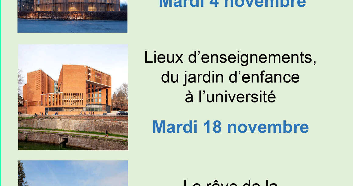 Cycle Vivre l'architecture de notre temps : le rêve de la maison individuelle