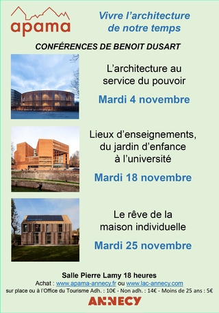 Cycle Vivre l'architecture de notre temps : le rêve de la maison individuelle