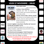 « Ciné Archi 2025 » : Projection d’un programme de 4 documentaires_Saint-Jorioz