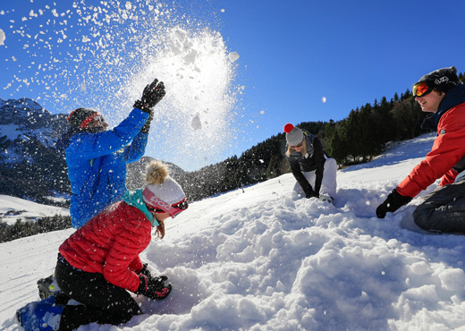 Sports d'hiver à la Station de ski de Montmin-Talloires