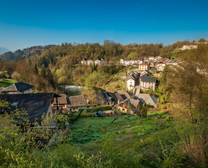 Le village d'Alby-sur-Chéran